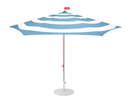 Parasol Fatboy Stripesol Wave Blue Ø350 (Incl. Parasolvoet Grey)