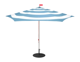 Parasol Fatboy Stripesol Wave Blue Ø350 (Incl. Parasolvoet Black)