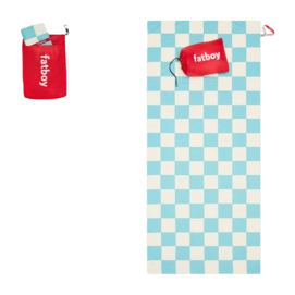 Strandlaken Fatboy Beach Baggy XL Chess Azur (200 x 90 cm)