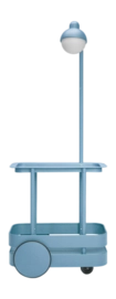 Bijzettafel Fatboy Jolly Trolley Wave Blue 78 x 55 x 200 cm