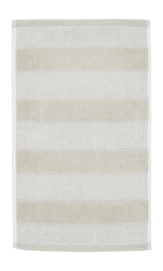 Gastendoek Beddinghouse Sheer Stripe Sand (30 x 50 cm)
