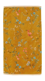 Handdoek Pip Studio Les Fleurs Yellow (55 x 100 cm)