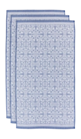 Handdoek Pip Studio Tile de Pip Blue (55 x 100 cm)