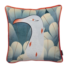 Sierkussenhoes MOOOI Calligraphy Bird (50 x 50 cm)