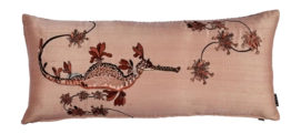 Sierkussenhoes MOOOI Embroidered Blooming Seadragon Coral (40 x 90 cm)