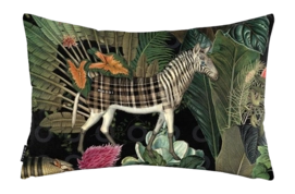 Sierkussen MOOOI Menagerie of Extinct Animals Raven (40 x 60 cm)