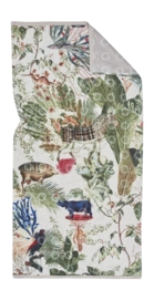 Douchelaken MOOOI Menagerie of Extinct Animals Ivory (70 x 140 cm)