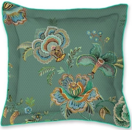 Zierkissen Pip Studio Cece Fiore Square Cushion Grün (45 x 45 cm)