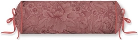 Coussin décoratif Pip Studio Casa Dei Fiori Coussin roulé Rouge Pierre (22 x 70 cm)