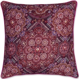 Coussin Décoratif Pip Studio PIP Il Mosaico Quilted Cushion Donker Rood (50 x 50 cm)