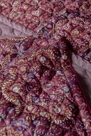 PIP Il Mosaico Quilt_Dark Red-40_Detail