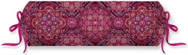 Sierkussen Pip Studio PIP Il Mosaico Roll Cushion Donker Rood (22 x 70 cm)