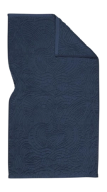 Handdoek MOOOI Dodo Pavone Indigo (55 x 100 cm)