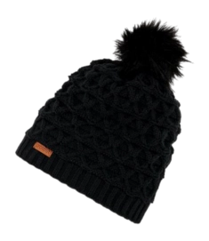 Muts Protest Women Prtpatsys 23 Beanie True Black (57 CM)