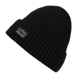 Muts Protest Men Prtworsley Beanie True Black (55 CM)