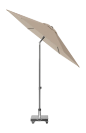 Stokparasol Platinum Lisboa Anthracite Taupe (210 x 150 cm)