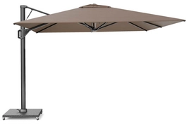 Zweefparasol Platinum Beaufort Premium Anthracite Havanna (320 x 320 cm)