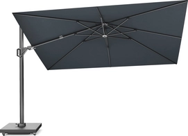 Zweefparasol Platinum Challenger T2 Premium Anthracite Faded black (260 x 350 cm)