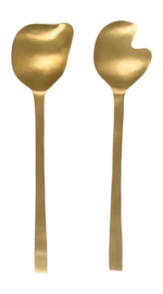 Salatbesteck Urban Nature Culture Salad Server Gold (2-teilig)