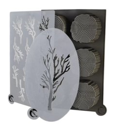 Garneermallen Plate-It Wood (3-delig)