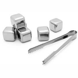 Ice Cube Maker Leopold Vienna With Pliers Silver