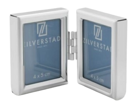 Fotorahmen Zilverstad Mini 4x5 cm (2-Teilig)