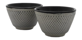 Tea Cup Bredemeijer Asia Jang Grey 100ml (Set of 2)