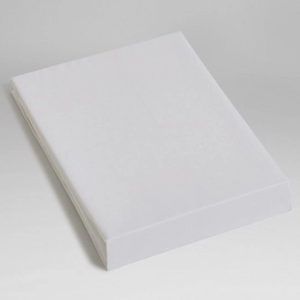 Hoeslaken Yumeko Pure White (Tencel)-90 x 200 cm