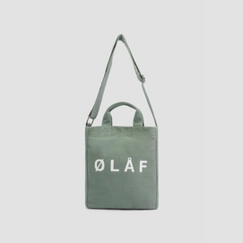 Cabas Olaf Hussein Mini Tote Bag Washed Green