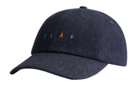 Casquette Olaf Hussein Homme Sans Embro Denim Dark Denim