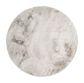 Vloerkleed By-Boo Carpet Zena Round - Grey (200 cm)
