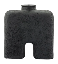 Vase By-Boo Arc Black - Small