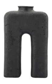 Vase By-Boo Arc Black - Large