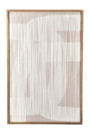 Wanddecoratie By-Boo Yoko Large - Off White