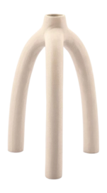 Candle Holder By-Boo Twig Large - Off White
