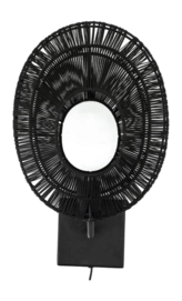 Wandlamp By-Boo Ovo - Black