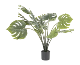 Kunstplant By-Boo Philodendron Monstera - Small