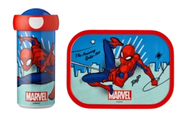 Lunchset Mepal Campus (Schoolbeker Mepal + Lunchbox Mepal) Spiderman 300 ml + 750 ml