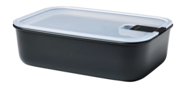 Contenitore per alimenti con coperchio Mepal EasyClip 1,5 L, Nero Nordico