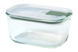 Storage System Mepal Glass Easyclip Nordic Sage 450 ml