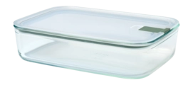 Storage System Mepal Glass Easyclip Nordic Sage 2250 ml