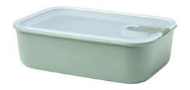 Contenitore per alimenti con coperchio Mepal EasyClip 1,5 L, Verde Salvia Nordica
