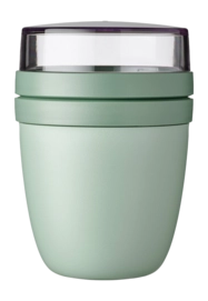 Food Container Mepal On The Go Ellipse Nordic Sage 500 ml + 200 ml