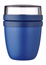 Food Container Mepal Ellipse Mini Vivid Blue 300 ml + 120 ml