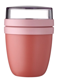 Food Container Mepal Ellipse Mini Vivid Mauve 300 ml + 120 ml