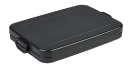 Food Container Mepal On The Go Take A Break Flat Nordic Black 800 ml