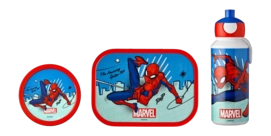 Lunchset Mepal Campus (Pop up + Lunchbox + Fruitbox) Spiderman 400ml + 750ml +  300ml