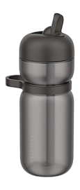Wasserflasche Mepal Flip Sport Graphite Black 600 ml