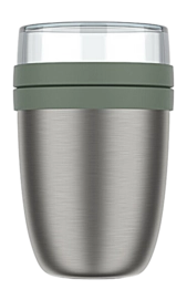 Insulated Food Container Mepal On The Go Ellipse Nordic Sage 500 ml + 200 ml
