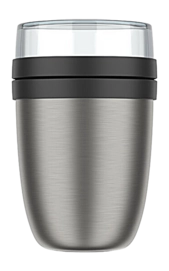 Lunchbox Isotherme Mepal On The Go Ellipse Nordic Black 500 ml + 200 ml